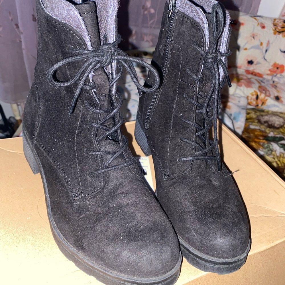 Nola Combat Boots